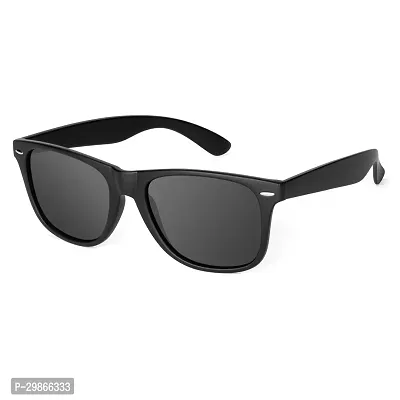 Wayfarer Unisex Black Glasses Goggles for Men Women-thumb2