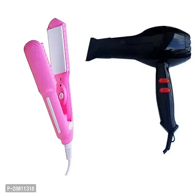 Modern Hair Styling Hair Dryer With Straightener-thumb0