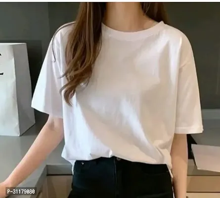 Stylish Cotton T-Shirt for Women-thumb0