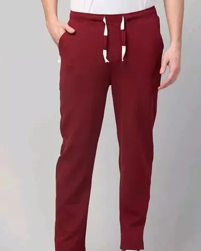 Stylish Lycra Solid Track Pant