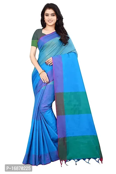 Stylish Art Silk Multicoloured  Saree with Blouse piece-thumb0