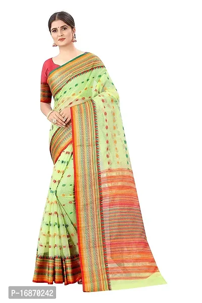 Stylish Art Silk Multicoloured  Saree with Blouse piece-thumb0