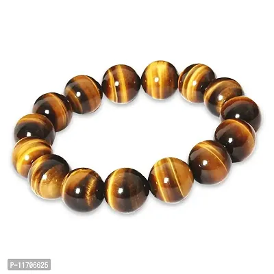 Shubh Sanket Vastu Crystal Tiger Eye ( beads 8 mm) Bracelet 3 inches-thumb0