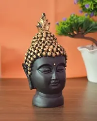 Metal Edge Overseas Sculptures for Showpiece, Gift, Home D?cor, Office D?cor, Pack of 1 (Lord Buddha Sculpture)-thumb2