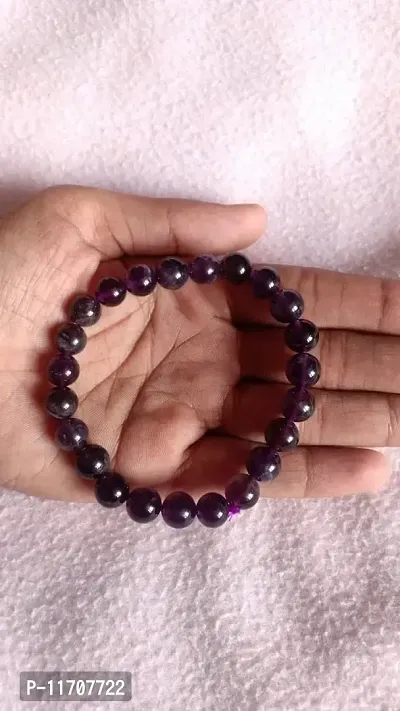 Amethyst Crystal Bracelet By magical crystal agate stones-thumb2