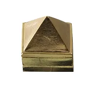 Paru Giftvilla Brass Vastu Pyramid for Home & Office Feng Shui Products North-West Vaastu Dosh Nivaran-thumb1