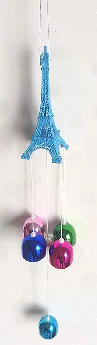 R D Eiffel Tower Wind Chimes Multi Color-thumb2