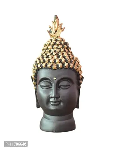 Metal Edge Overseas Sculptures for Showpiece, Gift, Home D?cor, Office D?cor, Pack of 1 (Lord Buddha Sculpture)