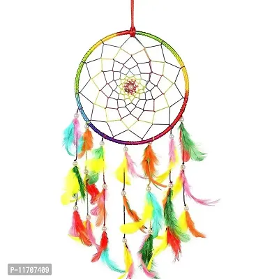 R D Brass Dream Catcher Figurines Small, Multicolor, 1 Piece-thumb0