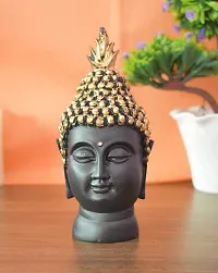 Metal Edge Overseas Sculptures for Showpiece, Gift, Home D?cor, Office D?cor, Pack of 1 (Lord Buddha Sculpture)-thumb1