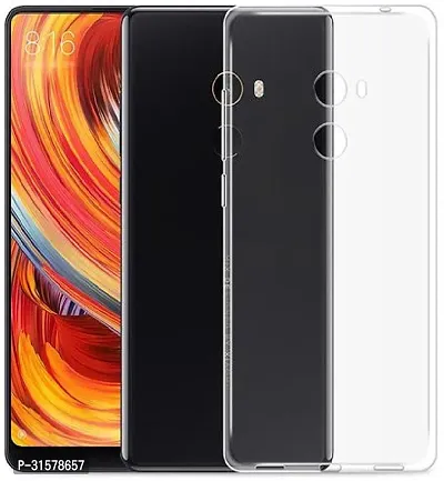 Caseline Back Cover For Redmi Mix 2 Transparent Shock Proof Pack Of 1-thumb0