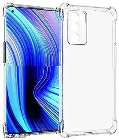 Caseline Back Cover for Oppo Reno 6 Pro Oppo Reno 6 Pro 5G Transparent Grip Case Pack of 1-thumb0