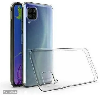 Caseline Back Cover for SAMSUNG GALAXY A12 Transparent Grip Case Pack of 1-thumb0