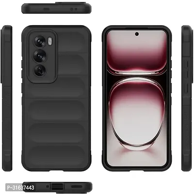 Caseline Back Cover for OPPO Reno 12 Pro 5G MGC Transparent Grip Case Silicon Pack of 1-thumb0