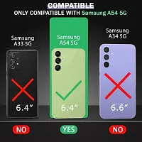 Caseline Back Cover for Samsung Galaxy A54 5G IP Black Grip Case Pack of 1-thumb1