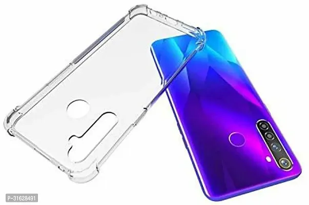 Caseline Back Cover for Realme 5 Pro Transparent Shock Proof Pack of 1-thumb3