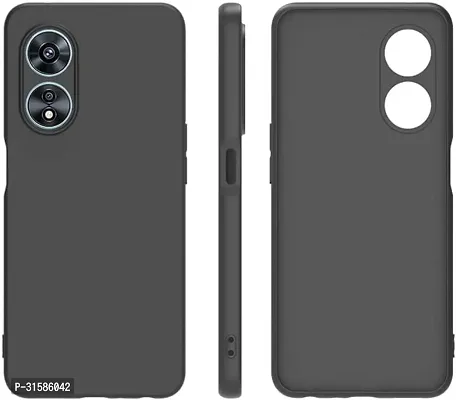 Caseline Back Cover for Oppo Reno 8T 5G OPPO Reno8T 5G OPPO Reno 8T 5G OPPO Reno8T 5G CND Black Grip Case Silicon Pack of 1-thumb0