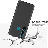 Caseline Back Cover for VIVO Z1 PRO Black Grip Case Silicon Pack of 1-thumb3