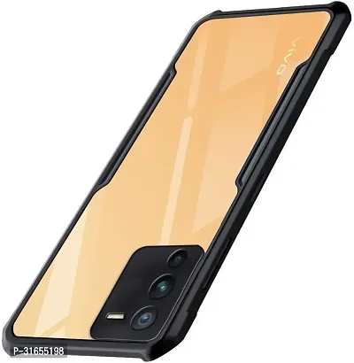 Caseline Back Cover for vivo V25 Pro  vivo V25 Pro 5G Vivo V25 Pro  Vivo V25 Pro 5G Black Grip Case Pack of 1-thumb0