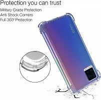 Caseline Back Cover for Vivo V20 Transparent Grip Case Pack of 1-thumb4