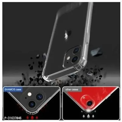 Caseline Back Cover for IPHONE 12 Transparent Flexible Pack of 1-thumb4