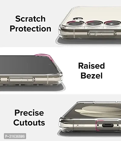 Caseline Back Cover for SAMSUNG Galaxy S24 5G TP Transparent Grip Case Pack of 1-thumb4