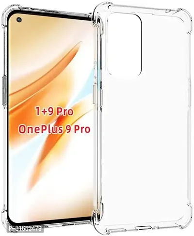 Caseline Back Cover for ONEPLUS 9 PRO Transparent Grip Case Pack of 1