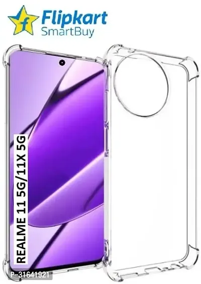 Flipkart SmartBuy Back Cover for Realme 11 5G Realme 11X 5G Realme Narzo 60X 5G Realme C67 5G CND Transparent Grip Case Pack of 1