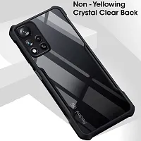 Caseline Back Cover for Xiaomi 11i HyperCharge 5G Xiaomi 11i Redmi 11i HyperCharge 5G Black Grip Case Pack of 1-thumb2