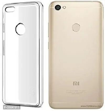 Caseline Back Cover for Mi Redmi Y1 Transparent Shock Proof Pack of 1-thumb0