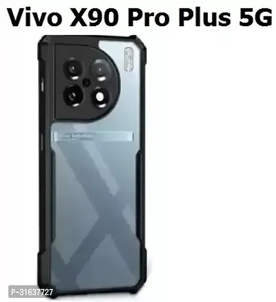 Caseline Back Cover for Vivo X90 Pro Plus 5G Vivo X90 Pro Plus IP Black Grip Case Pack of 1-thumb0