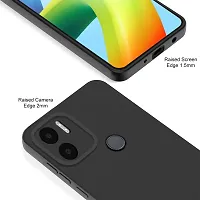 Caseline Back Cover for poco c51 POCO C51 REDMI A1+ REDMI A1 Plus REDMI A2+ REDMI A2 Plus CND Black Grip Case Silicon Pack of 1-thumb3