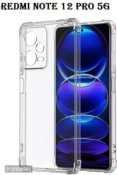 Caseline Back Cover for redmi Note 12 Pro Plus 5G Transparent Grip Case Pack of 1