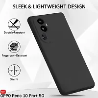 Caseline Back Cover for OPPO Reno 10 Pro Plus 5G Reno 10 Pro Plus 5GCND Black Grip Case Silicon Pack of 1-thumb4