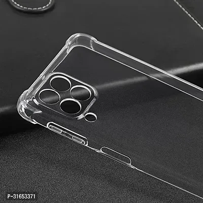 Caseline Back Cover for Samsung Galaxy M33 Samsung Galaxy M33 5G Transparent Silicon Pack of 1-thumb2