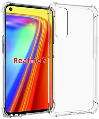 Caseline Back Cover for Realme 7 Realme Narzo 20 Pro Transparent Grip Case Pack of 1