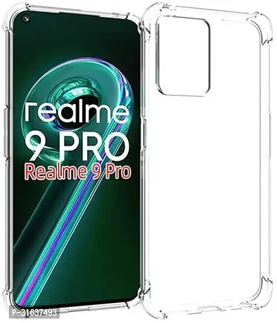 Caseline Back Cover for Realme 9 Pro Realme 9 Pro 5G Transparent Grip Case Silicon Pack of 1-thumb0