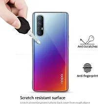 Caseline Back Cover for Oppo Reno3 Pro Transparent Grip Case Silicon Pack of 1-thumb1