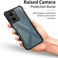 Caseline Back Cover for Vivo Y16 Vivo Y56 5G vivo T2x 5G IP Black Shock Proof Pack of 1-thumb3