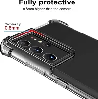 Caseline Back Cover For Samsung Galaxy S21 Ultra Transparent Grip Case Pack Of 1-thumb2