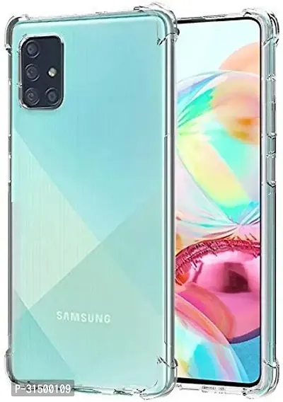 Caseline Back Cover for Samsung Galaxy S10 Lite Transparent Grip Case Pack of 1