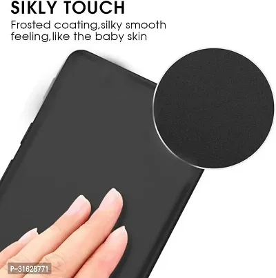 Caseline Back Cover for OPPO A59 5G OPPO A59 Black Grip Case Silicon Pack of 1-thumb3