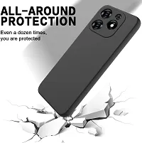 Caseline Back Cover for Infinix Smart 8 HD Infinix Smart 8 CND Black Grip Case Silicon Pack of 1-thumb1