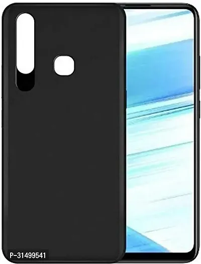 Caseline Back Cover for VIVO Z1 PRO Black Grip Case Silicon Pack of 1-thumb0