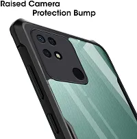 Caseline Back Cover for Redmi 10C Black Shock Proof Pack of 1-thumb2