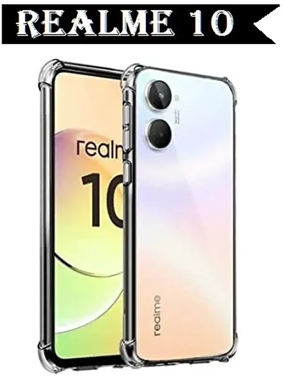 Caseline Back Cover for realme 10 4G Realme 10 4G Realme 10  realme 10 Transparent Grip Case Pack of 1