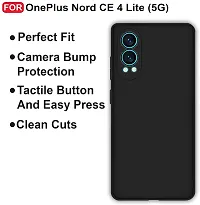 Caseline Back Cover for OnePlus Nord CE4 Lite 5G OnePlus Nord CE 4 Lite 5G CND Transparent Grip Case Silicon Pack of 1-thumb3