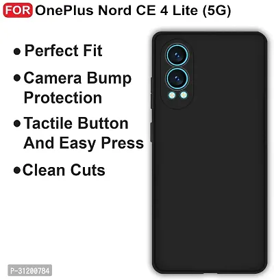 Caseline Back Cover for OnePlus Nord CE4 Lite 5G OnePlus Nord CE 4 Lite 5G CND Transparent Grip Case Silicon Pack of 1-thumb4