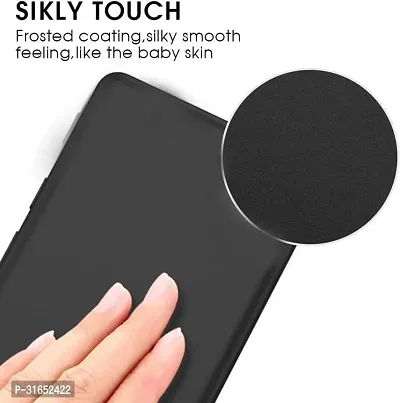 Caseline Back Cover for OPPO A59 5G CND Black Grip Case Silicon Pack of 1-thumb2