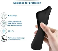 Caseline Back Cover for Infinix Note 30 5G CND Black Grip Case Silicon Pack of 1-thumb3